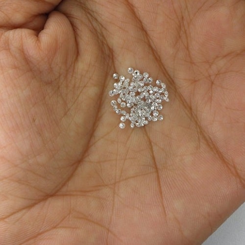 Natural Loose Diamond Round G H White Color I1 I3 Clarity